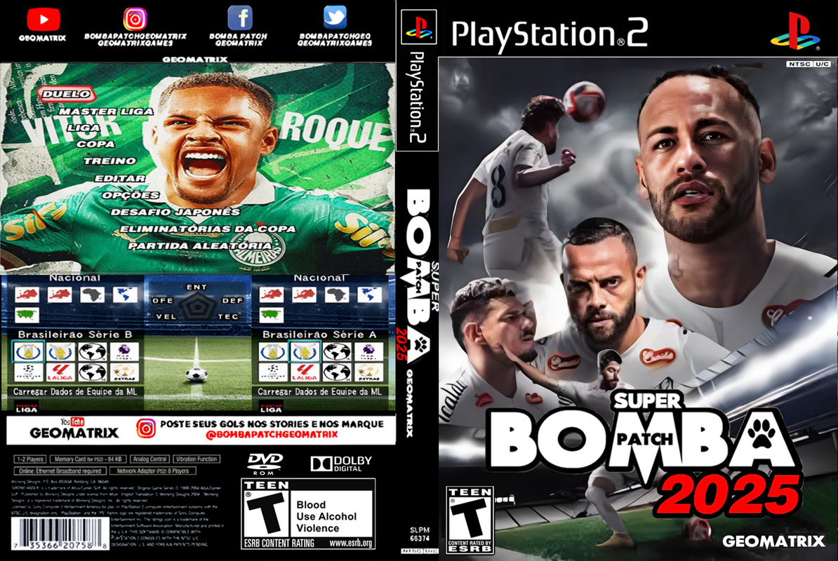 Super Bomba Patch GEOMATRIX - (Fevereiro) 2025