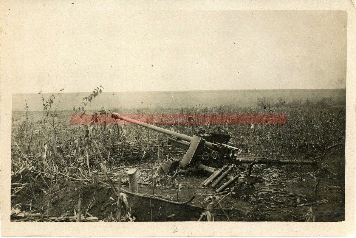 PAK Artillerie Geschütz Kämpfe Russland Foto