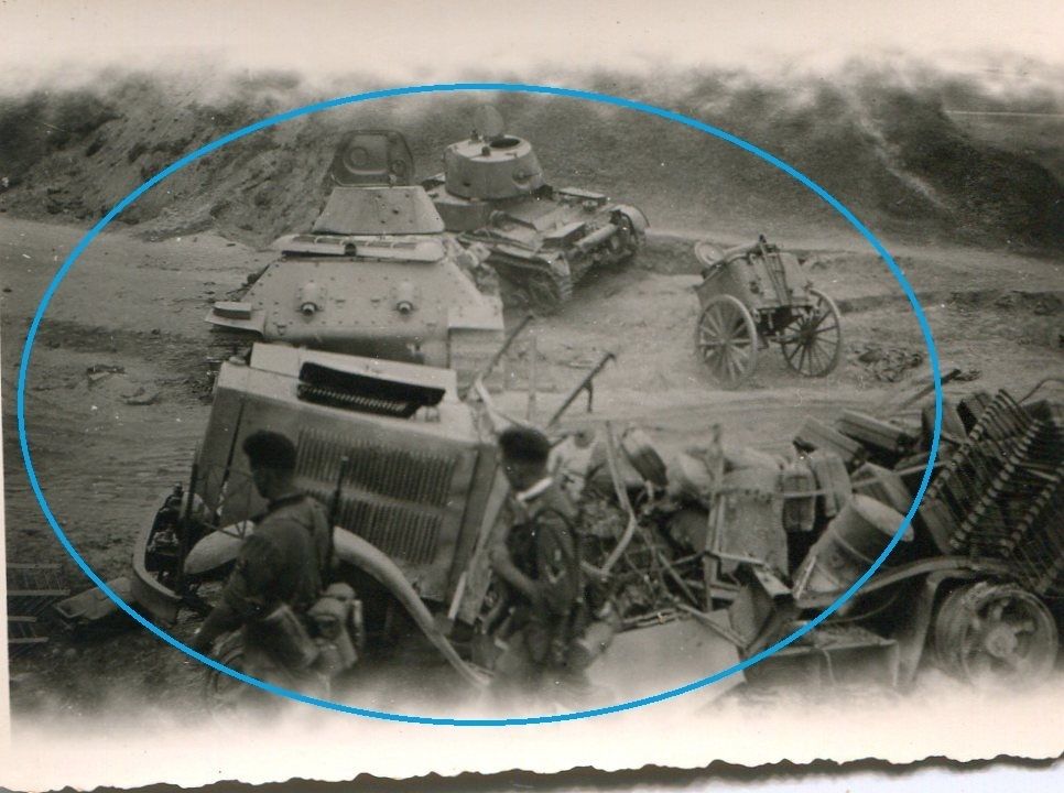 2WK Tanks Panzer zerstört Schlachtfeld