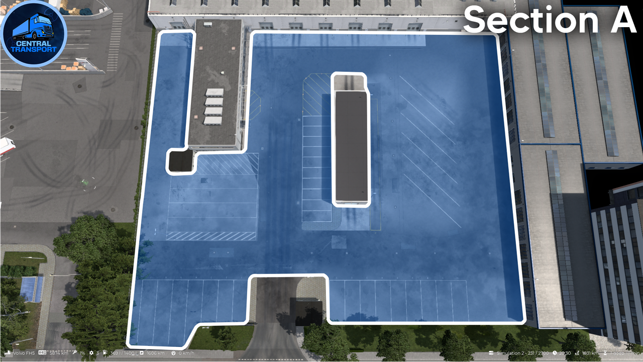 Section A - Parking near Kathode