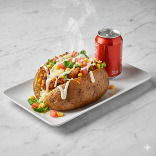 Menú patata asada