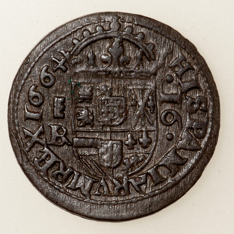 Felipe IV. 16 maravedís. Segovia. 1664 PAS5352