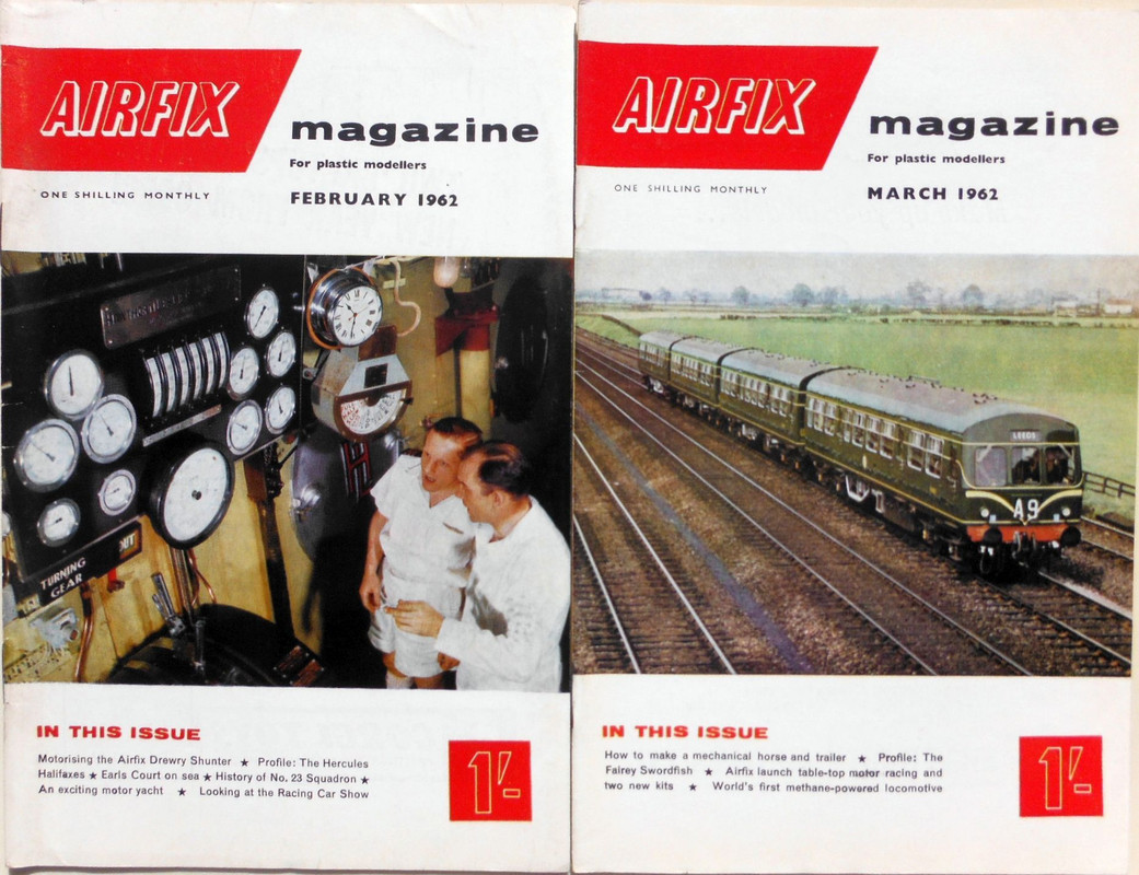 Airfix Magazine Vol.2 No.9&10 (Feb. & Mar. 1962)