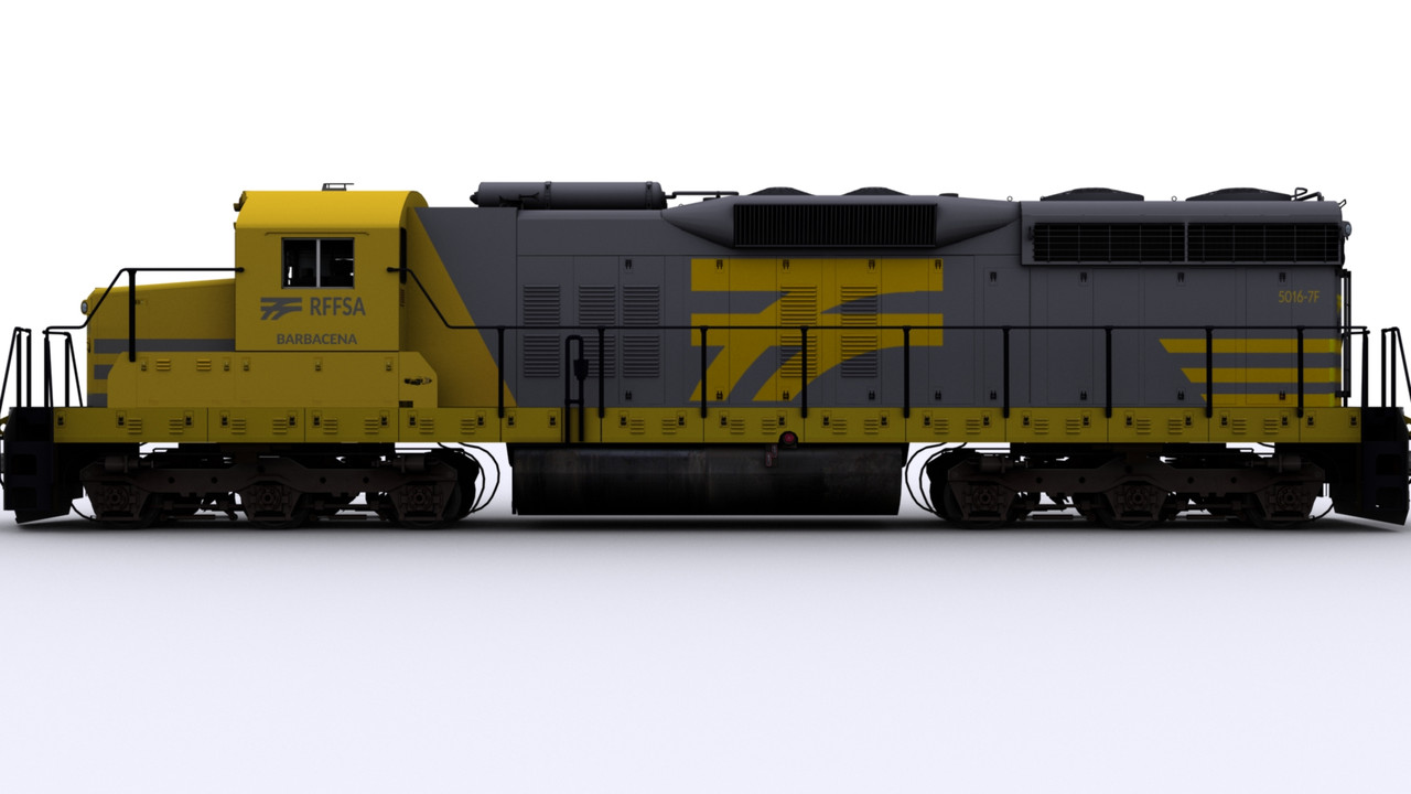 Repaint SD18 - RFFSA segunda fase U3