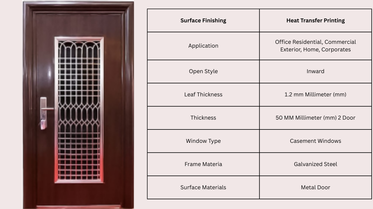 Luxury Home Steel Doors for Residences