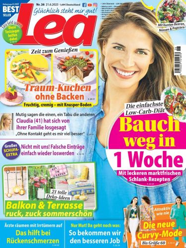 Lea Frauenmagazin No 26 vom 21  Juni 2023