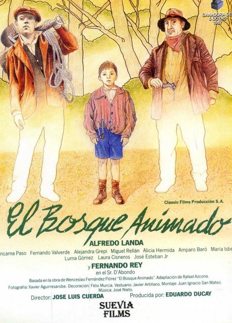 “EL BOSQUE ANIMADO”, DE JOSÉ LUIS CUERDA, LOGRÓ UNA AUDIENCIA DE 850.000 ESPECTADORES AYER EN SU EMISIÓN EN HISTORIA DE NUESTRO CINE