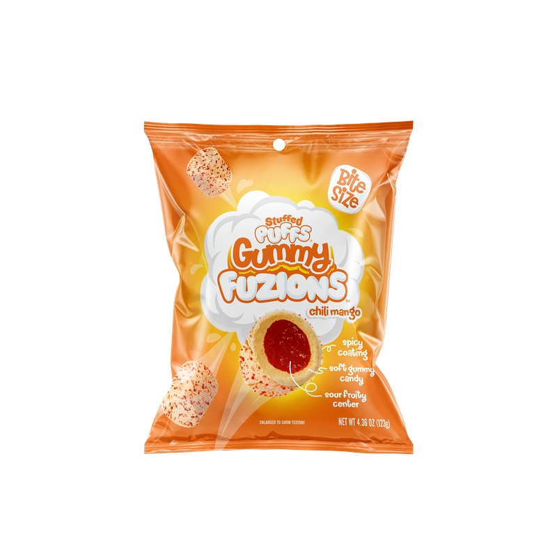 Stuffed Puffs Chili Mango Gummy Fuzions - Walmart.com