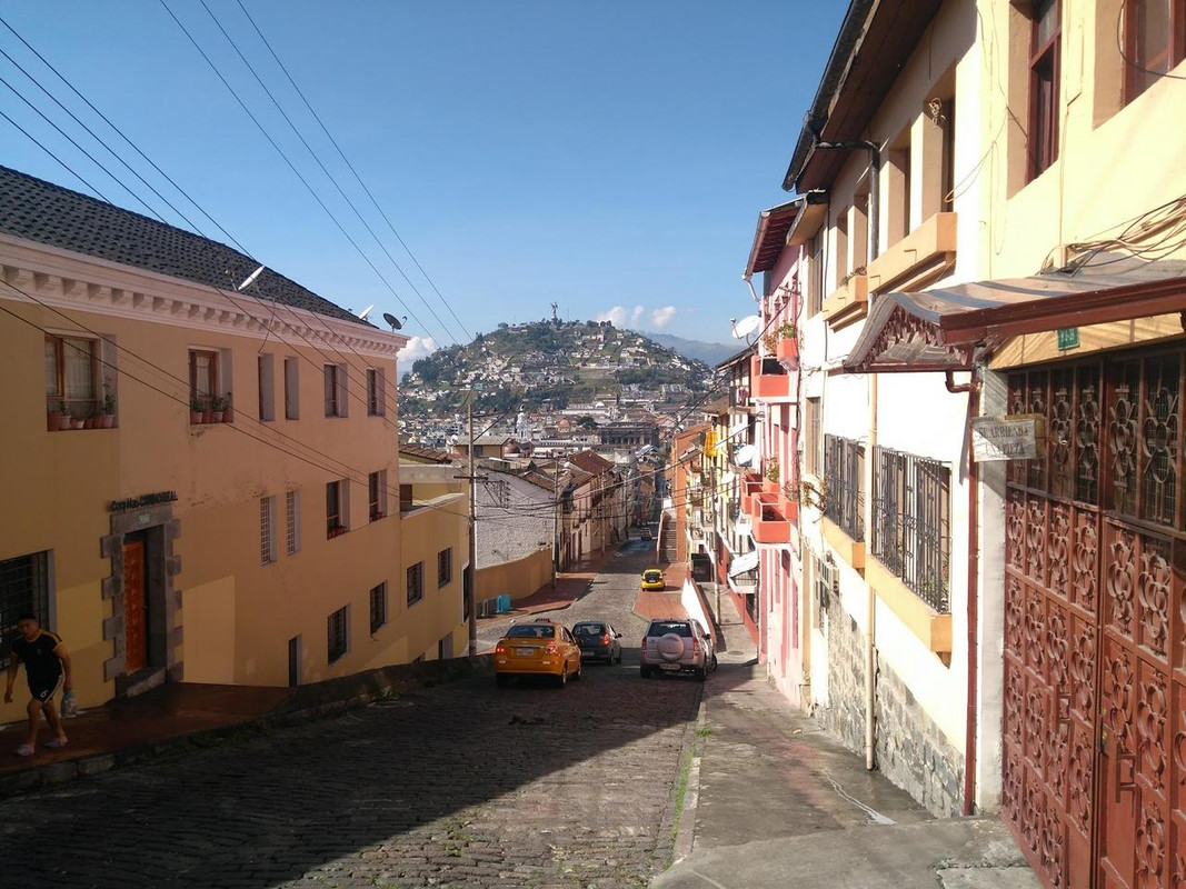 Улица в центре Кито