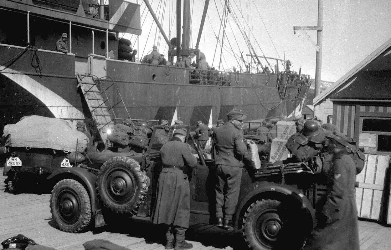 Foto Wehrmacht Gebirgsjäger Norwegen Ostfront WK