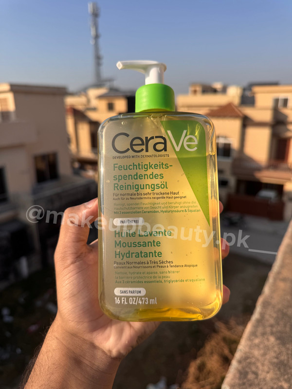 Cera ve Hydrating Foaming Oil cleanser 473 ML Full size