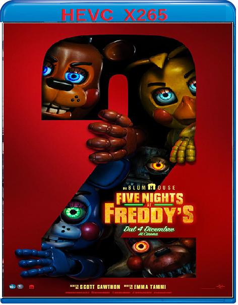 Five Nights at Freddy's 2 (2025) mkv FullHD 1080p HEVC AC3 ITA ENG Sub