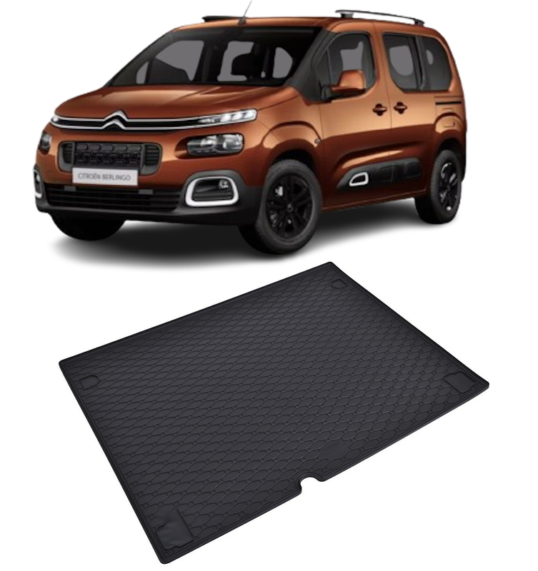 Tavita auto CITROEN Berlingo 5 locuri 2019- prezent, protectie portbagaj, Cri-Flo, din cauciuc 100%, compatibil cu autoturismul CITROEN Berlingo 5
