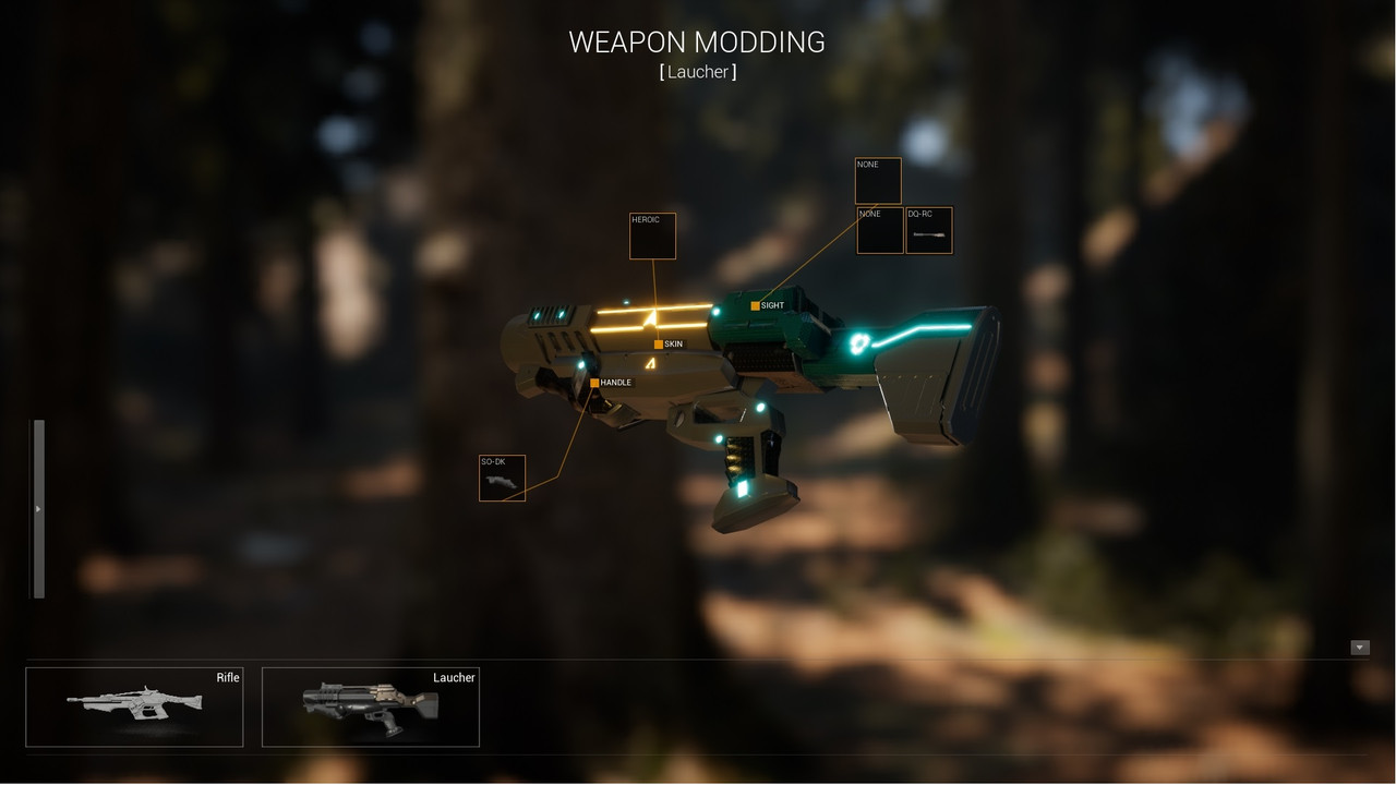 Weapon Customization System (Unreal Engine 4)