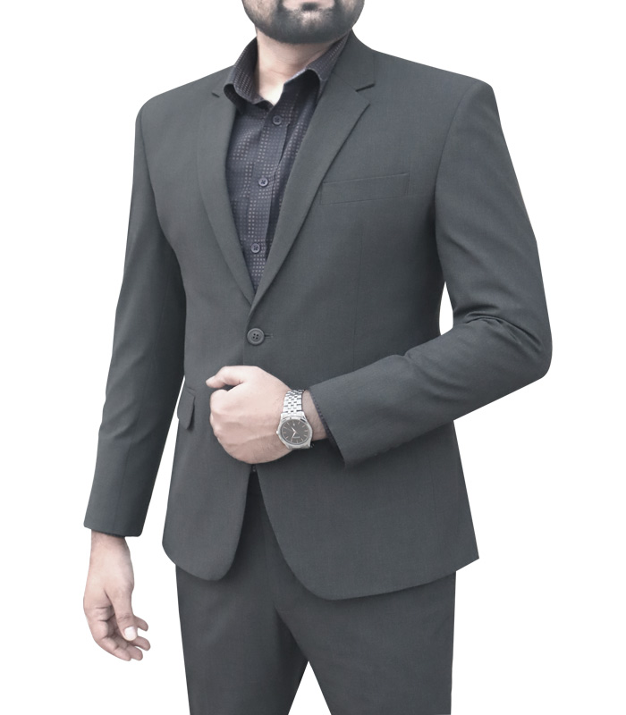 Formal Slim Blazer for Men Color: 50. CHARCOAL