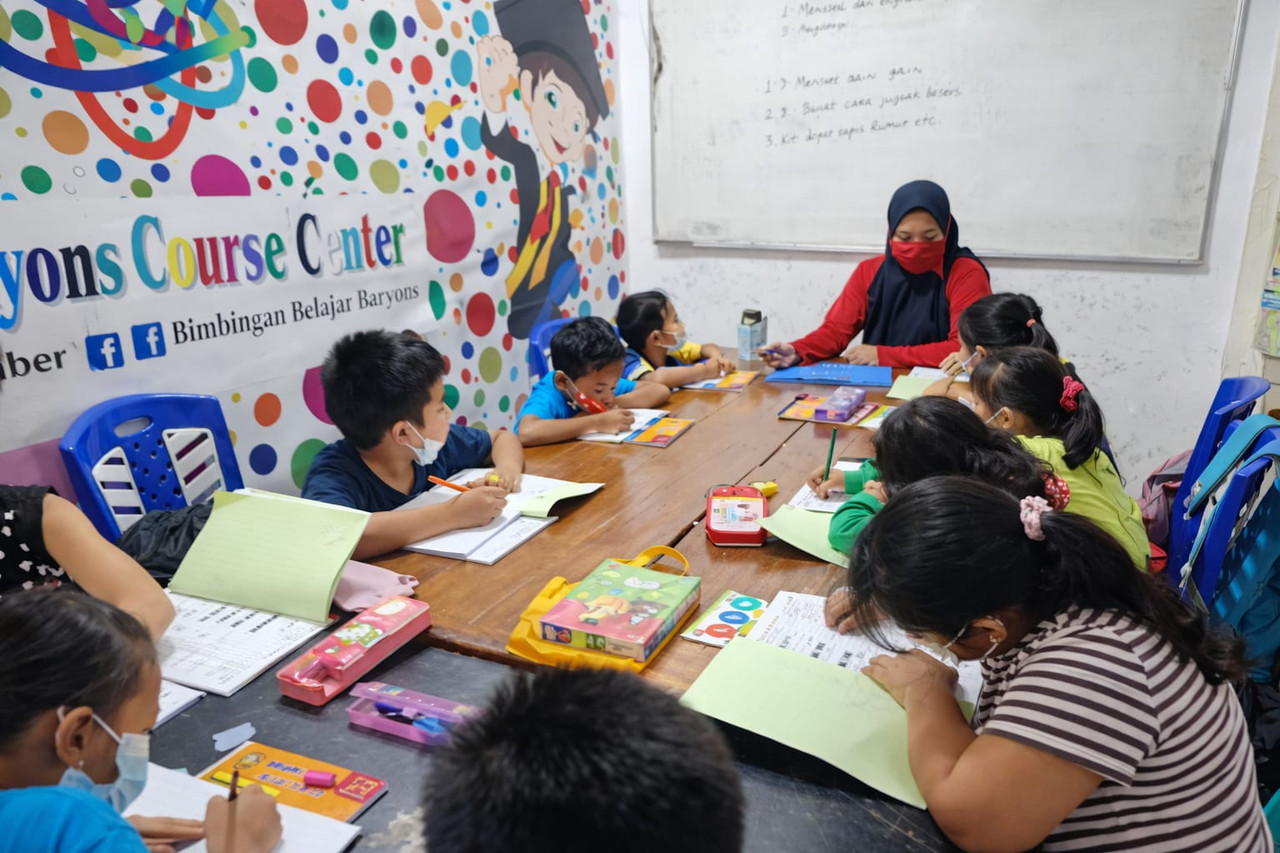 Dokumentasi Siswa Baryons Belajar Ceria di Gianyar