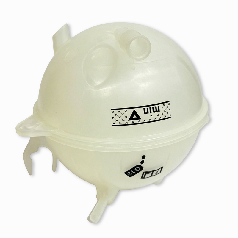 Volkswagen Audi Cooling System Series Expansion Tank Tangki Air for Golf MK6 GTI Passat CC Scirocco Tiguan Beetle A4 B8 B8.5 A5 Q5 TT Jetta (OE: 1K0121407 / 1K0121407A / 1K0121407F / 1K0121407D)