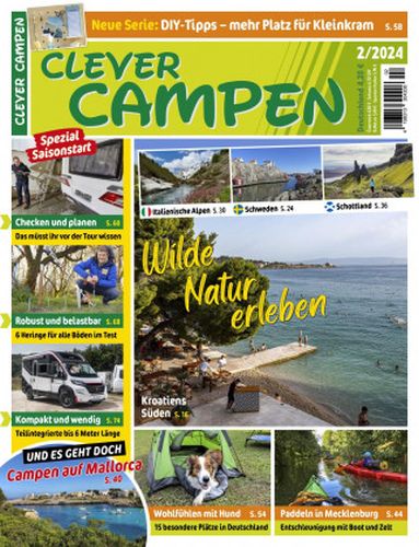 Cover: Clever Campen Magazin Spezial M&auml;rz No 02 2024