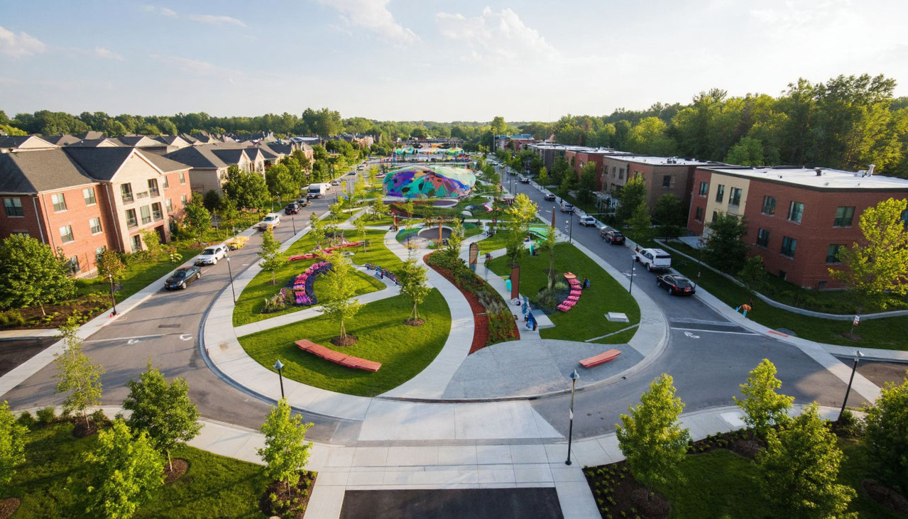 Благоустройство жилой территории