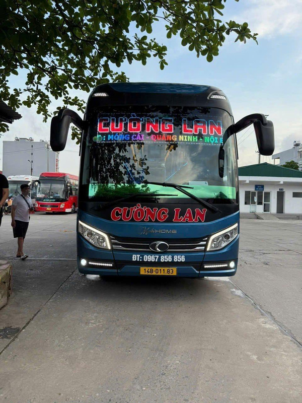 Nhà xe Cường Lan: Bắc Ninh, Quế Võ - (Móng Cái, Vân Đồn) Quảng Ninh
