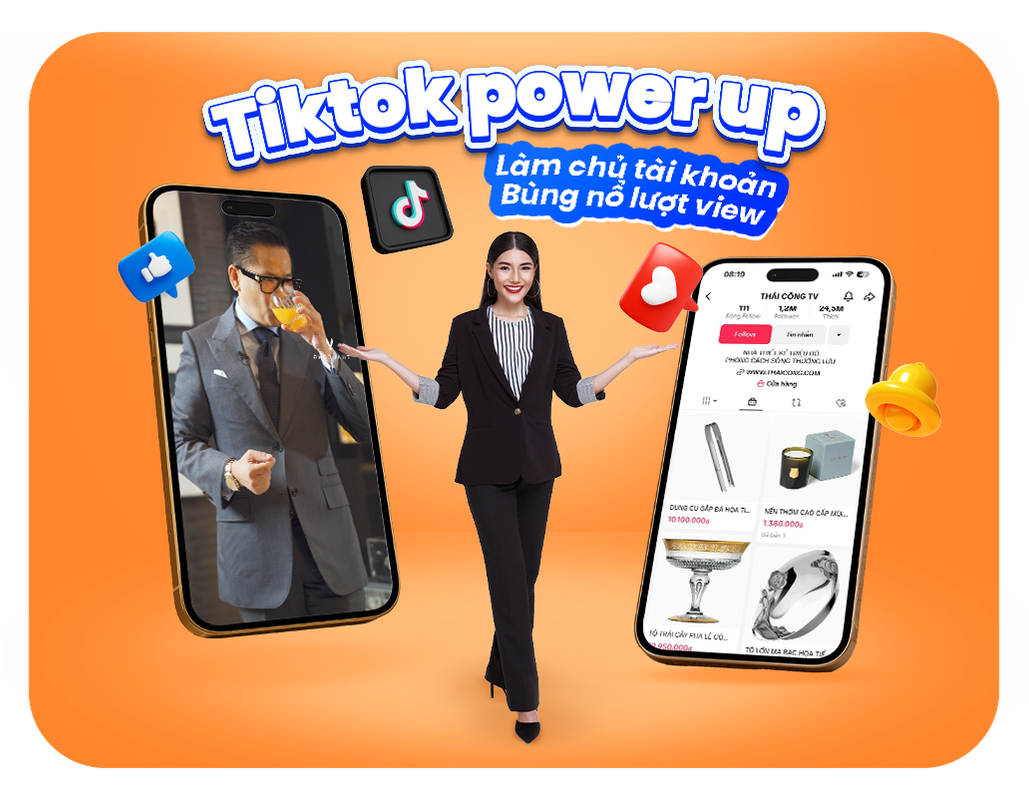 TikTok Power-Up: Làm chủ tài khoản & bùng nổ lượt view!