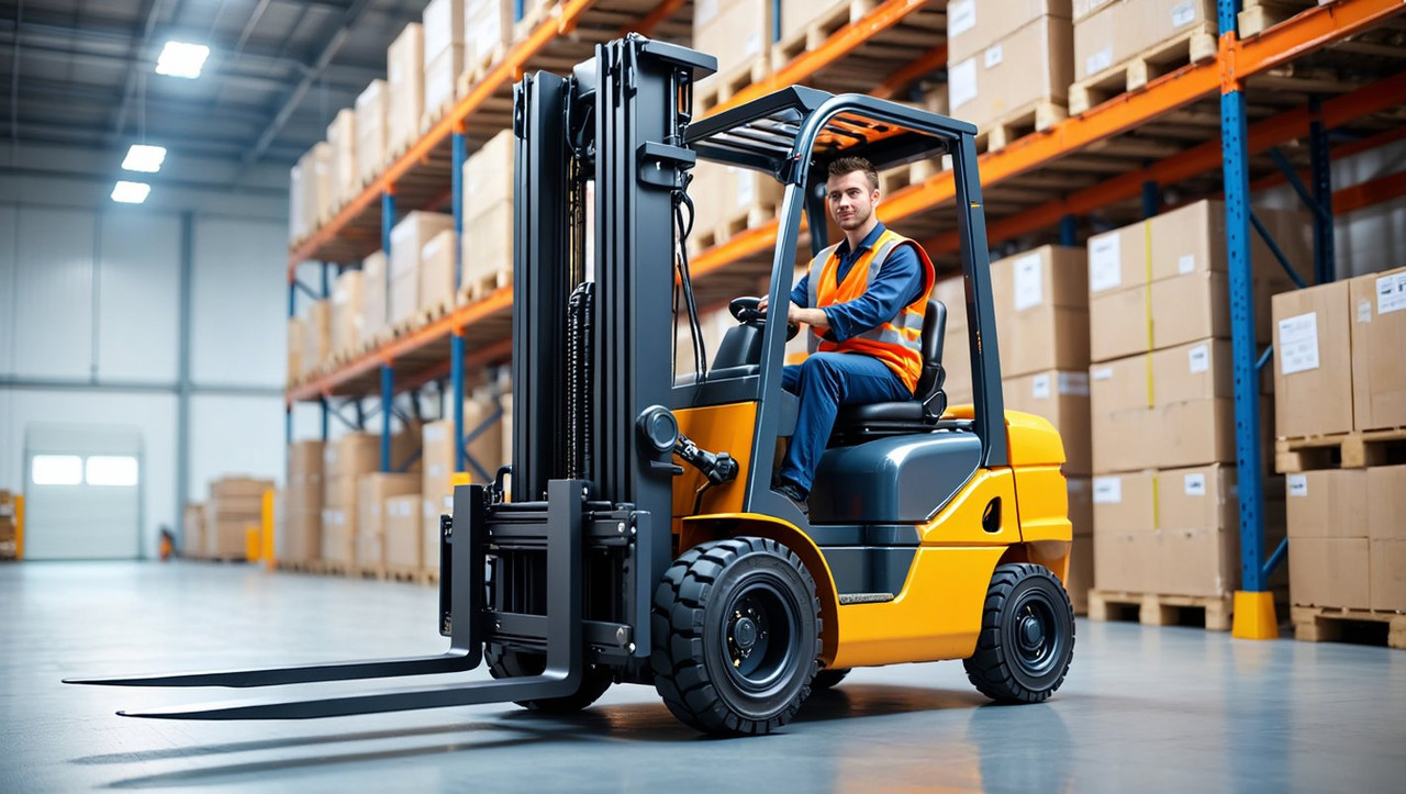 Шины для вилочных погрузчиков на складе - выбор правильного типа для эффективной работы