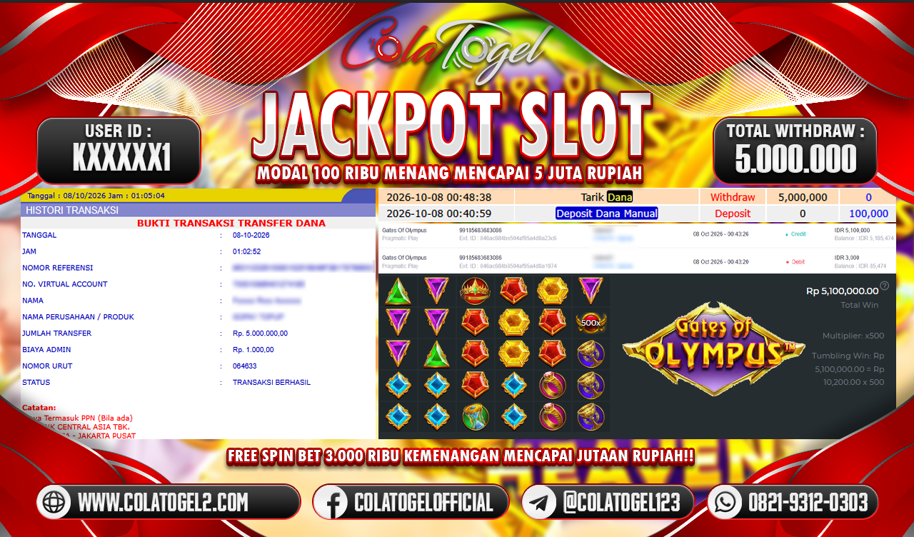 JACKPOT SLOT GACORR !!!