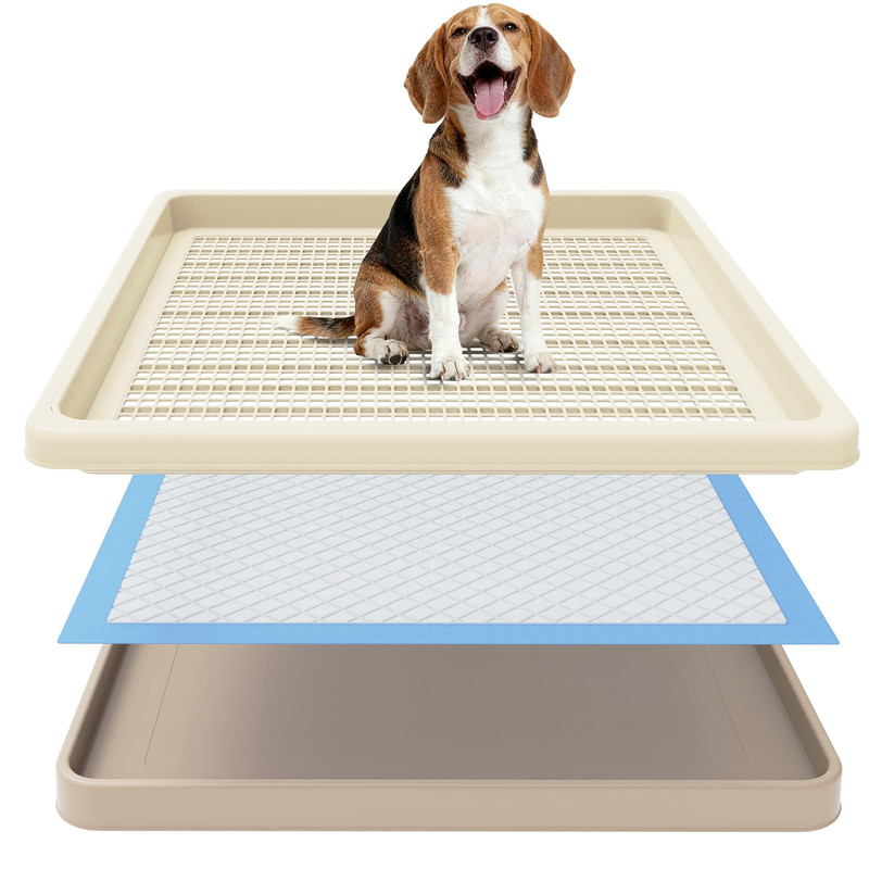 Dog Pee Pad Holder Two-Layer Mesh Tray 22x22