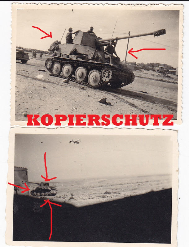 Afrikakorps DAK Panzerjäger Marder II Sd.Kfz.132