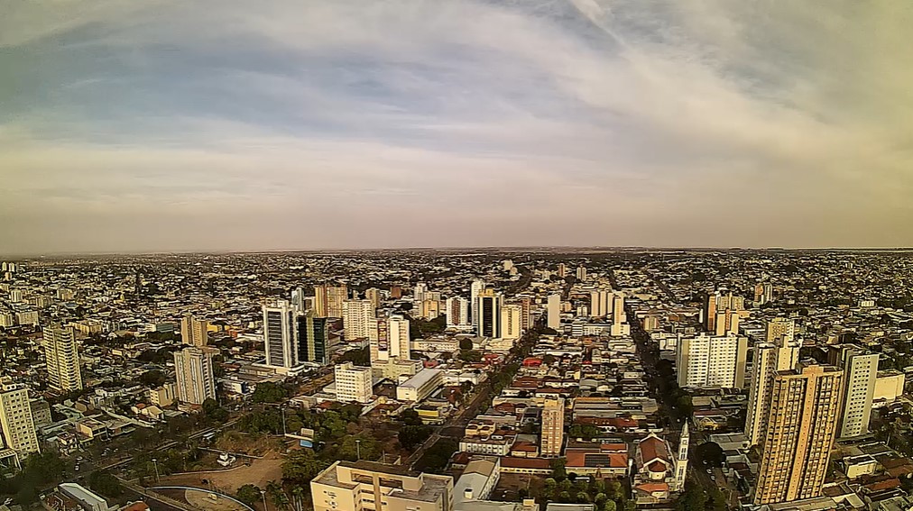 Campo Grande nesta manhã de sexta-feira