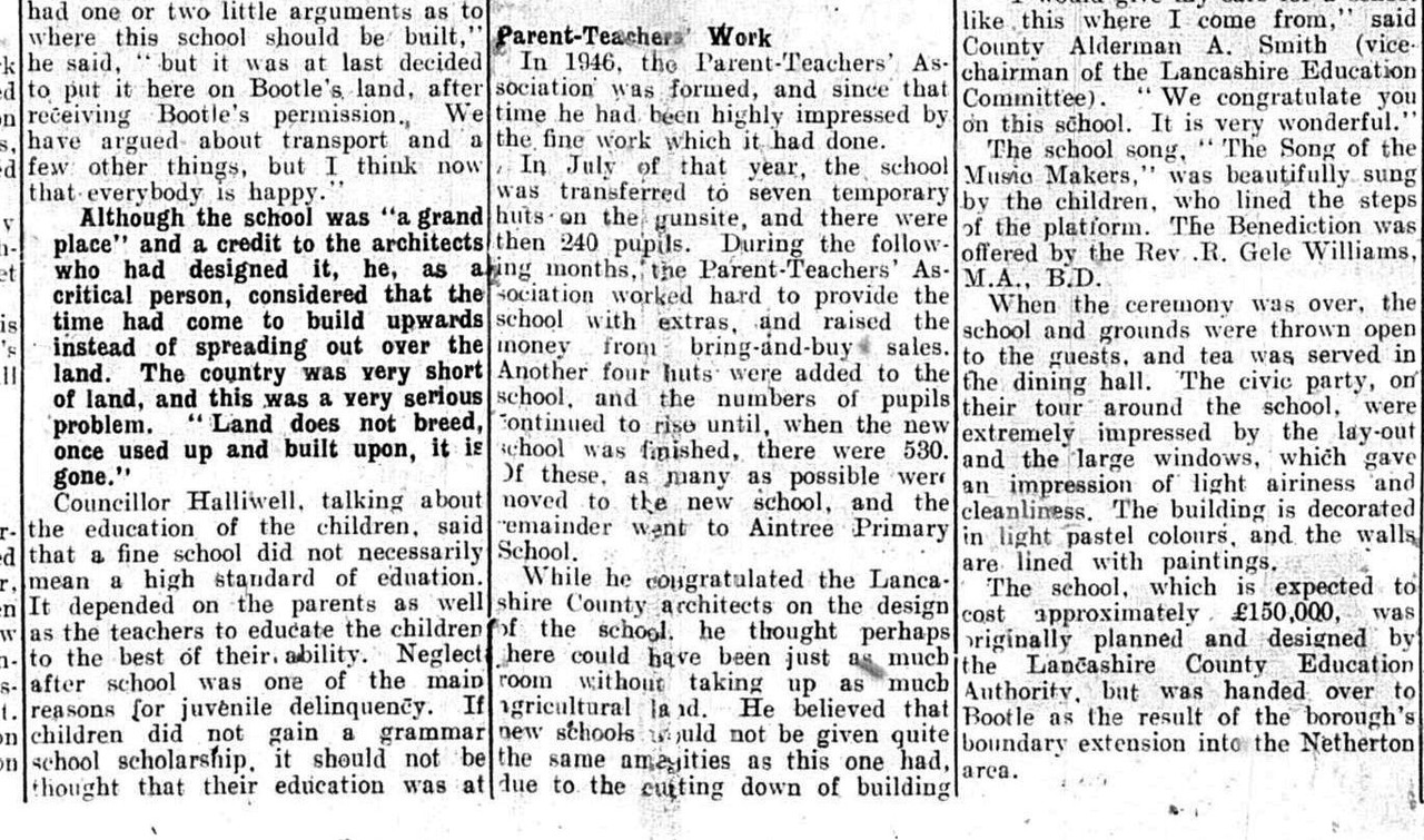 Netherton Moss Primary School Bootle Times News