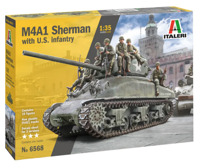 Italeri 1:35 M4A1 Sherman - The Unofficial Airfix Modellers