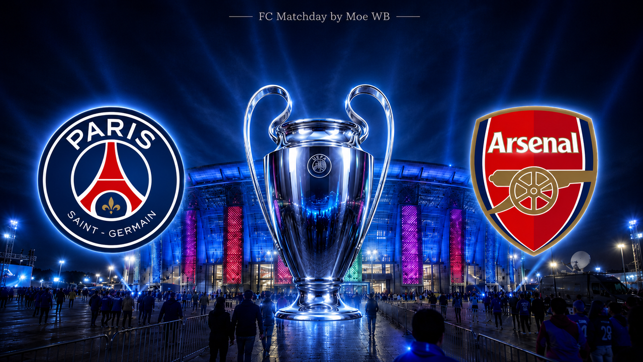 PSG y Arsenal se citan en Budapest por una final de Champions de alto voltaje