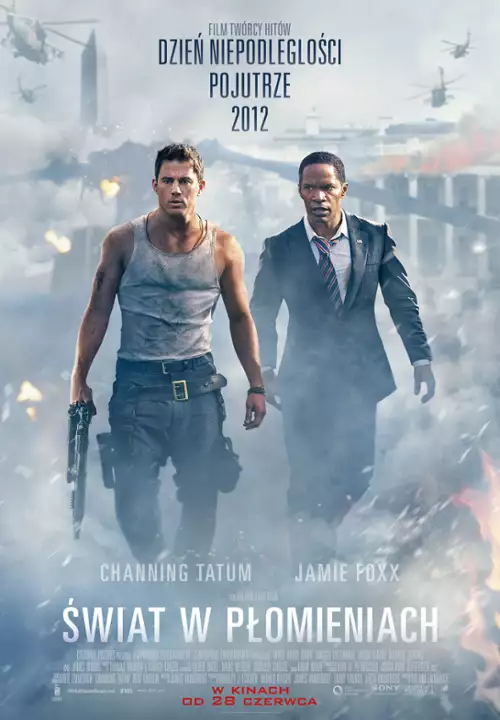 Świat w płomieniach / White House Down (2013) PL.BRRip.XviD-GR4PE / Lektor PL
