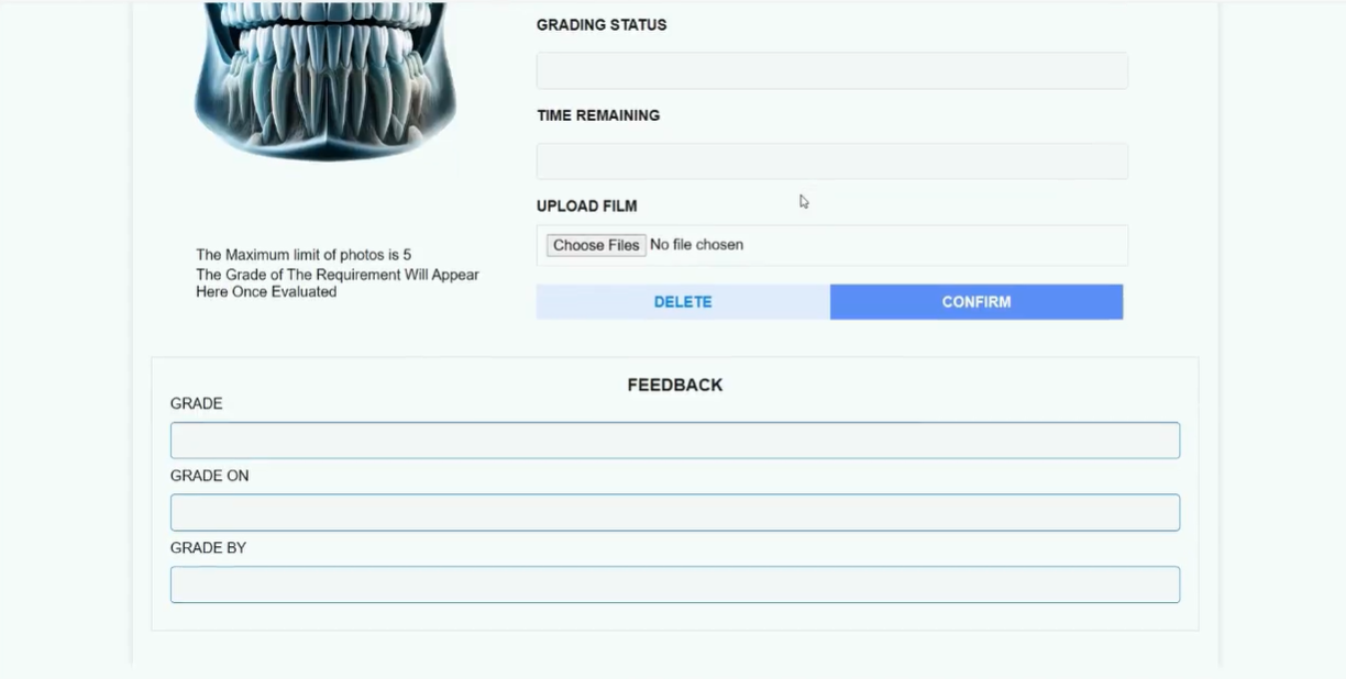 Oral Radiology feature 4 screenshot - Web project