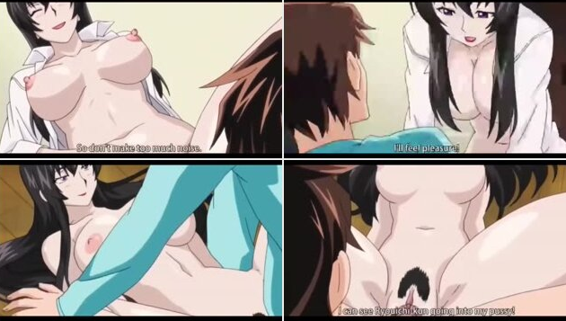 hot milf seduced a teen boy and made him cum twice