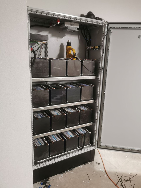 Batteriespeicher aufbau
