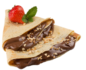 Crepes cioccolato fondente e amarene