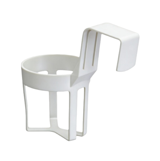White Car Cup Holder – Universal Vehicle Drink Organizer, Portable Beverage Rack (Set of 4)