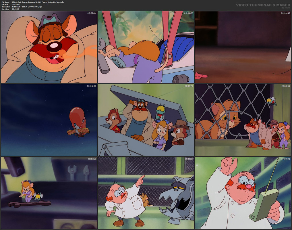 Chip 'n Dale Rescue Rangers S01E01 Piratsy Under the Seas.mkv