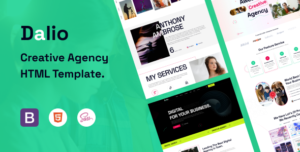 Dalio – Creative Agency HTML Template