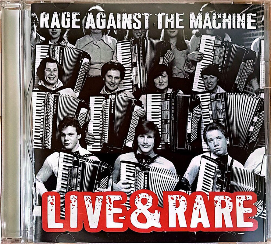 Live & Rare by Rage Against the Machine - Front