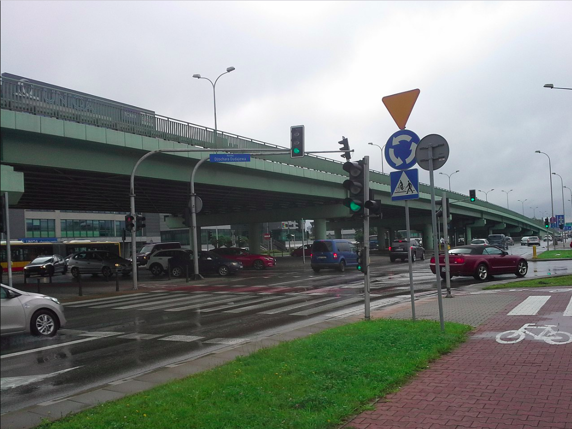 rondo Dudajewa, Warszawa