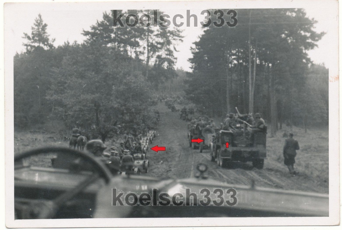 Panzerjäger Reg. Ostfront Kradschützen LKW Protz