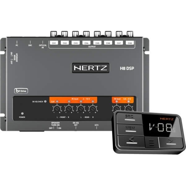HERTZ H8 DSP デジタル信号プロセッサー Hertz H8 DSP Digital Signal Processor DSP sound quality car audio