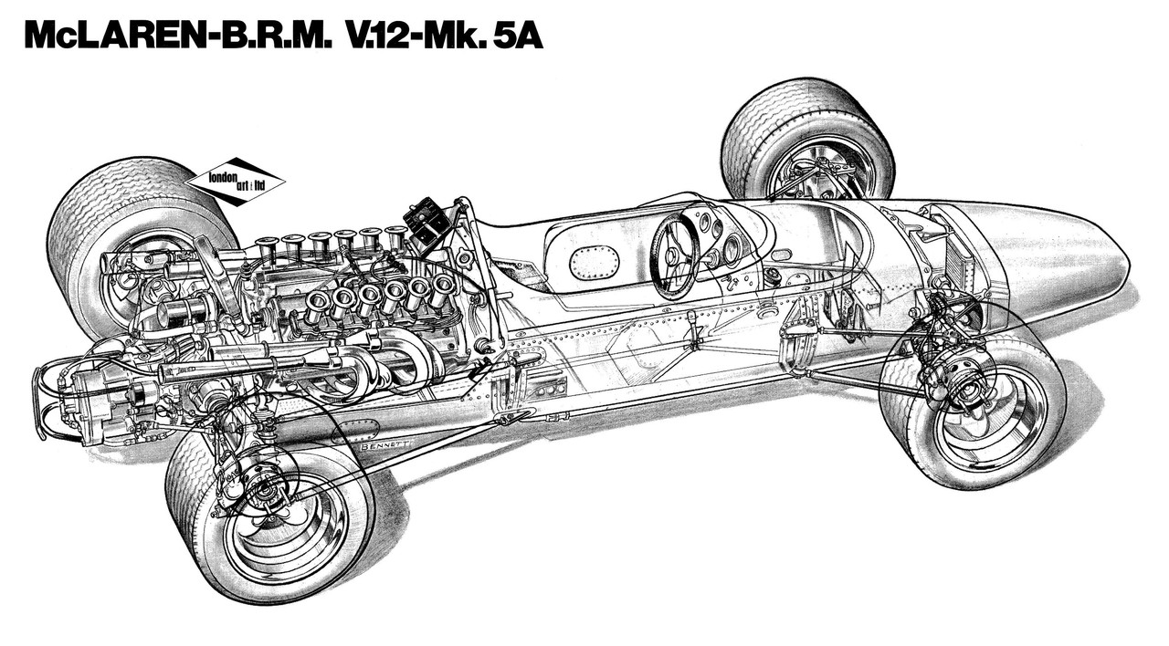B Bennett McLaren M5A - kopie