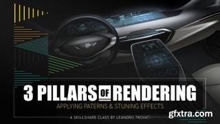 3 Pillars Of Rendering Automotive Interior Applying Patterns & Stunning Effects 3 Pillars Of Rendering Automotive Interior Applying Patterns & Stunning Effects