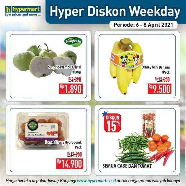 Katalog Promo Hypermart 6-8 April 2021 
