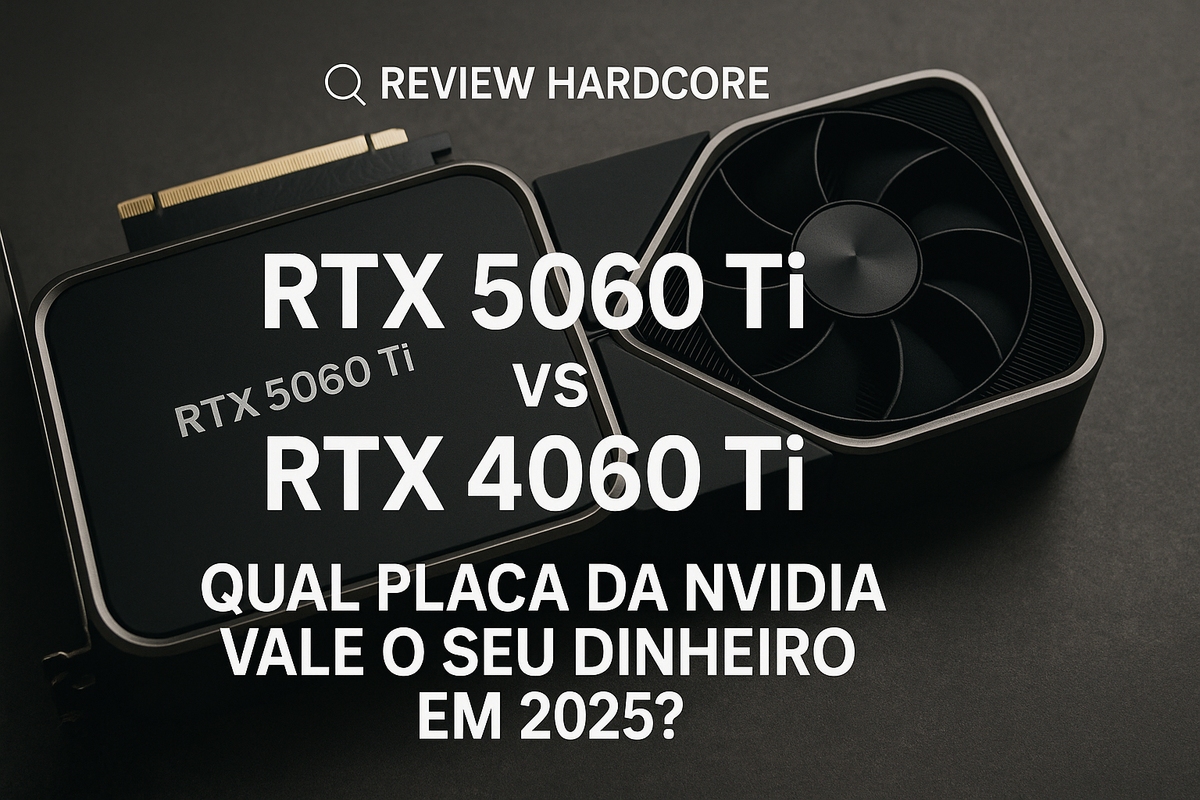 RTX 5060 Ti vs RTX 4060 Ti: Qual Placa da NVIDIA Vale o Seu Dinheiro em 2025?