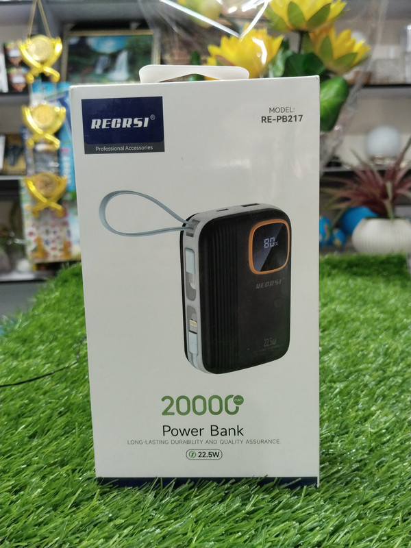 Recrsi RE-PB217 20000Mah Power Bank 